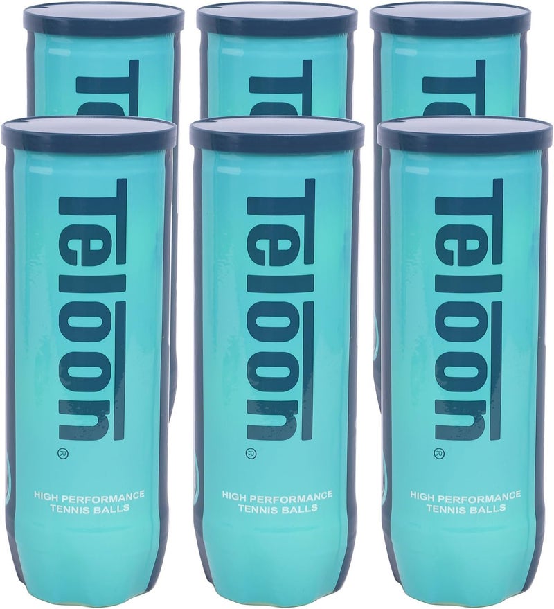 Teloon Championship Tennis Balls - Extra Duty - Regular Duty Felt Pressurized Tennis Balls - Image 1